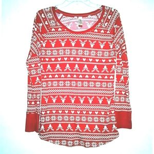 No Boundaries Christmas Henley